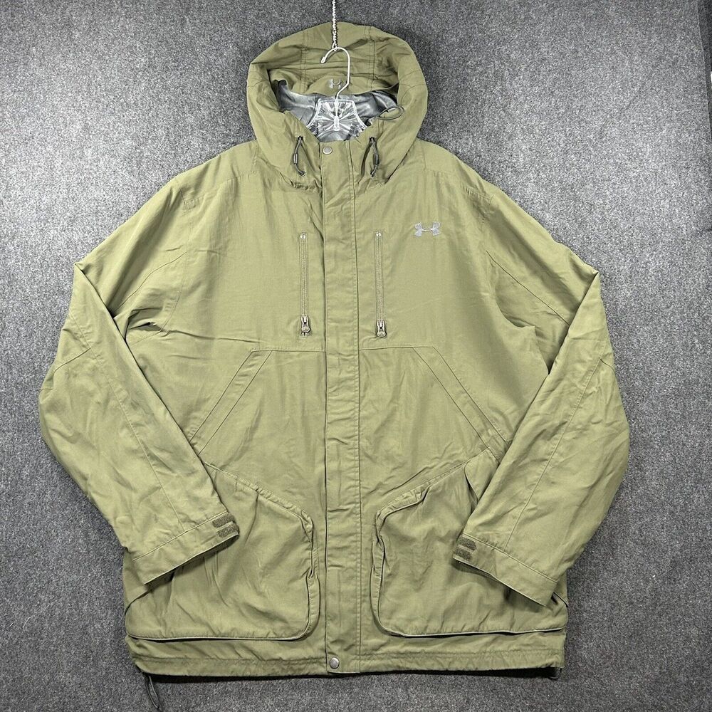 Under Armour Storm Porter 2.0 Jacket Men’s Extra Large Olive Green 3-In-1 Lined